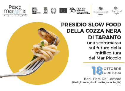 PRESIDIO SLOW FOOD DELLA COZZA NERA DI TARANTO: sul futuro della mitilicoltura del Mar Piccolo