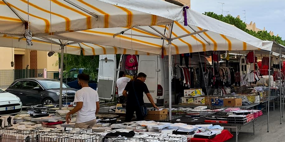 MERCATO SETTIMANALE MASSAFRA:  AL VIA LA NUOVA SISTEMAZIONE