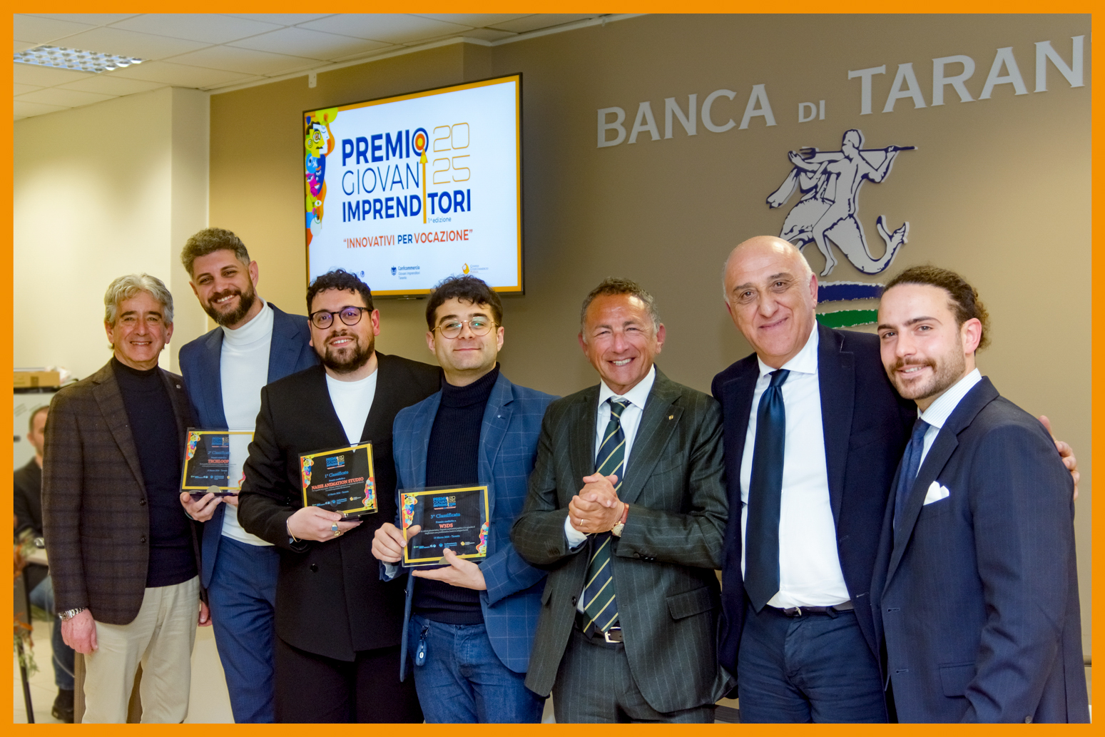  ‘INNOVATIVI PER VOCAZIONE’ – CERIMONIA DI CONFERIMENTO DEL PREMIO GIOVANI IMPRENDITORI CONFCOMMERCIO  